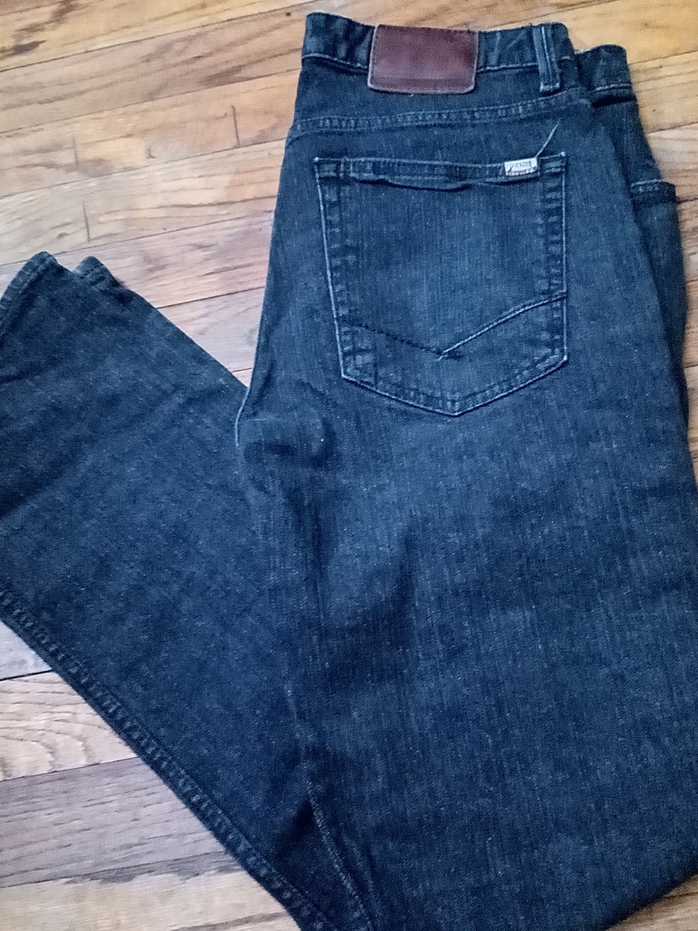 Vans Men's Black Wash V66 Vintage Jeans Custom For You.